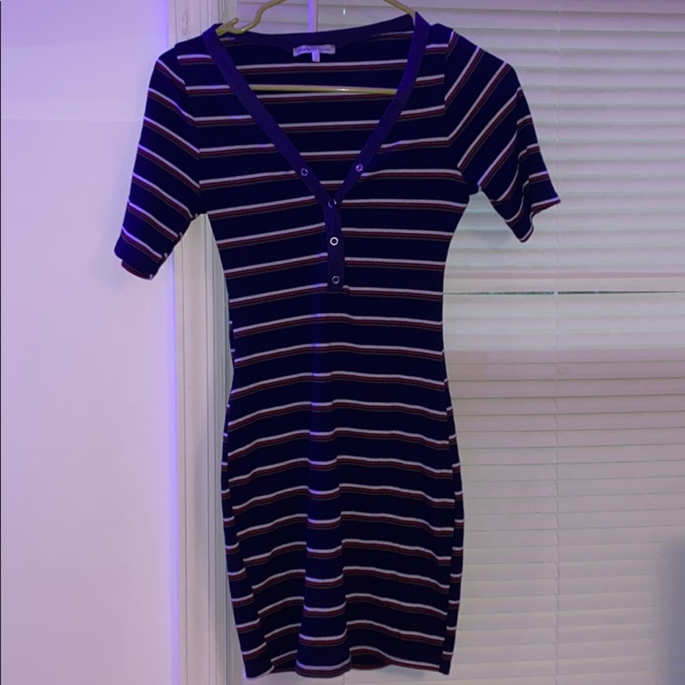 short sleeve mini dress
